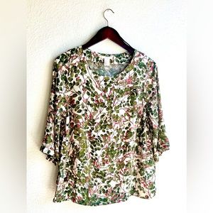 Whimsical H&M Printed Blouse